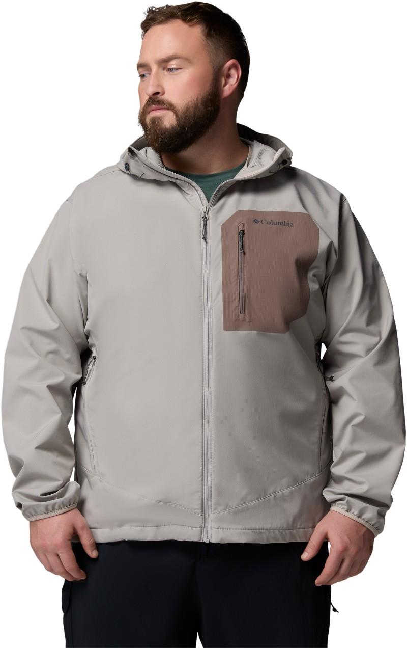 Tall Heights III Hooded Softshell, Extended - Mens - flint grey / iron 1
