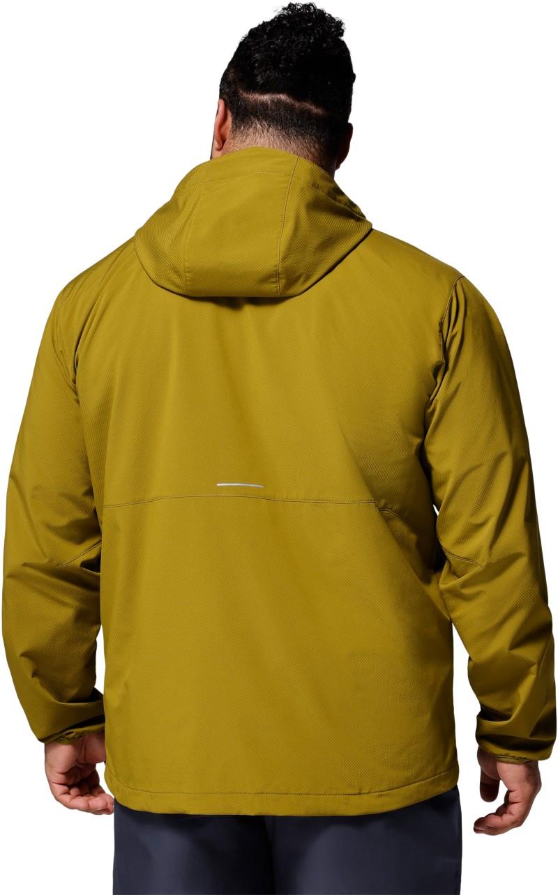 Tall Heights III Hooded Softshell, Extended - Mens - mossy green / greenscape 1
