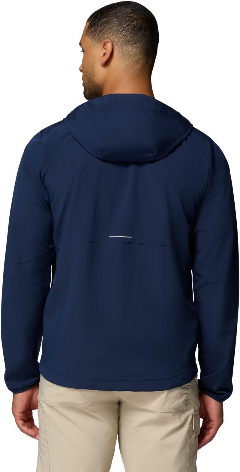 Tall Heights III Hooded Softshell, Tall - Mens - collegiate navy / city grey 1