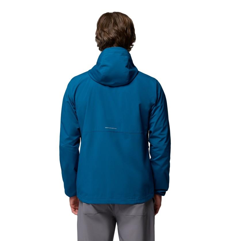 Tall Heights III Hooded Softshell, Tall - Mens - phoenix blue / black 1