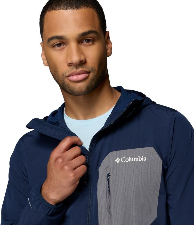 Tall Heights III Hooded Softshell - Mens - collegiate navy / city grey 1