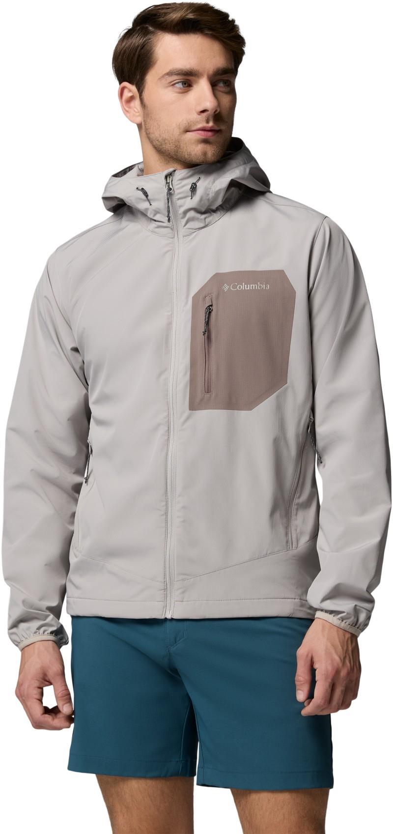 Tall Heights III Hooded Softshell - Mens - flint grey / iron 1