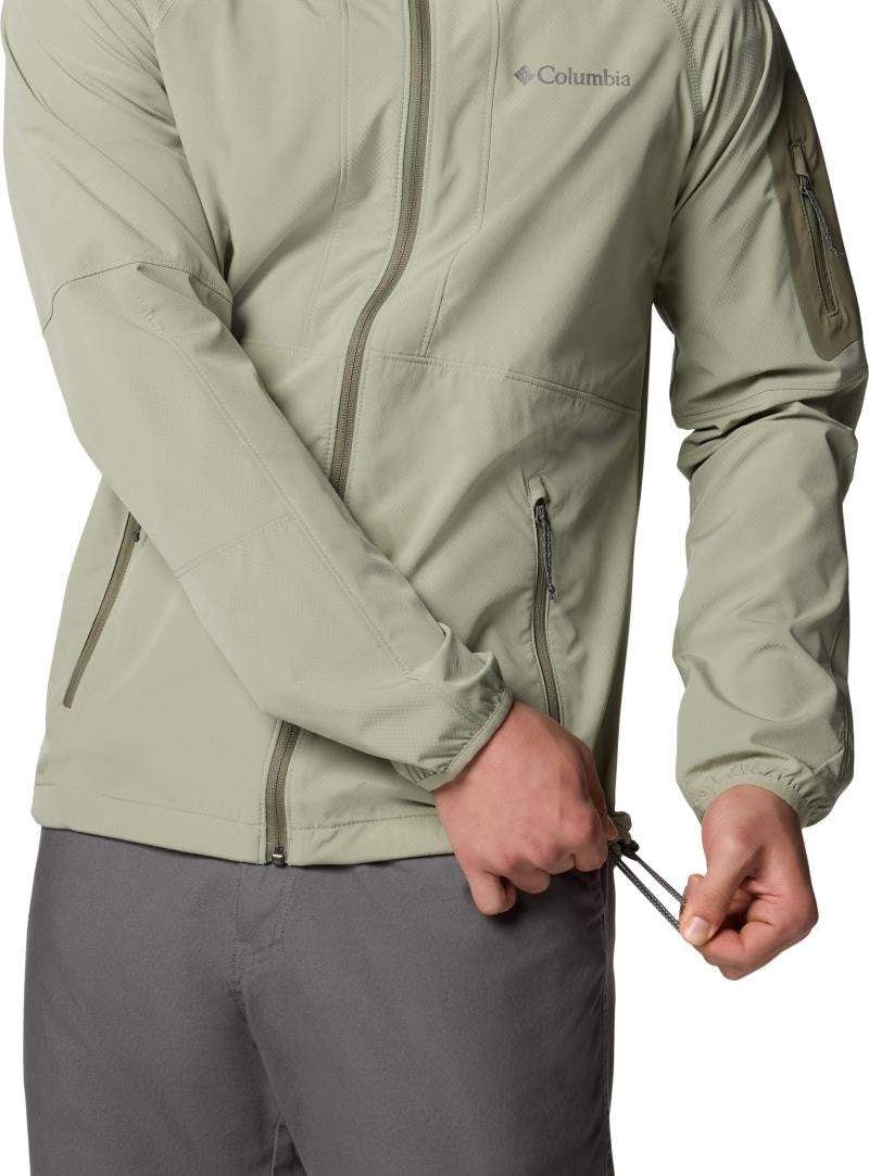 Tall Heights II Hooded Softshell - Mens - safari 1