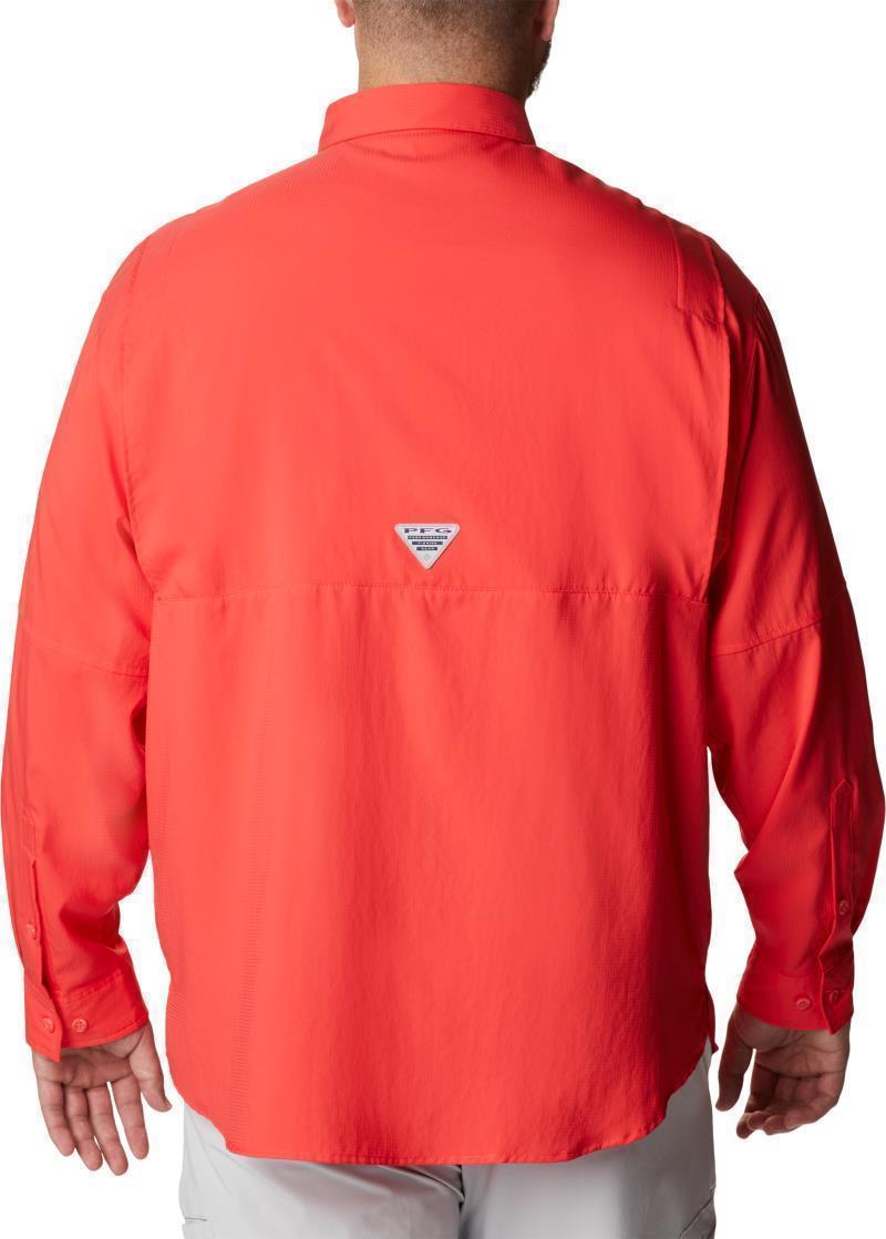 Tamiami II LS Shirt, Extended - Mens - Red Hibiscus 3