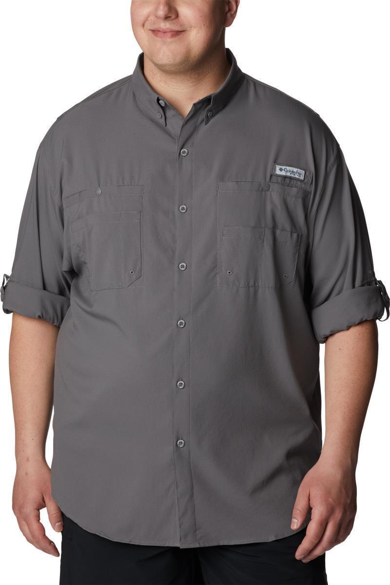 Tamiami II LS Shirt, Extended - Mens - city grey 1
