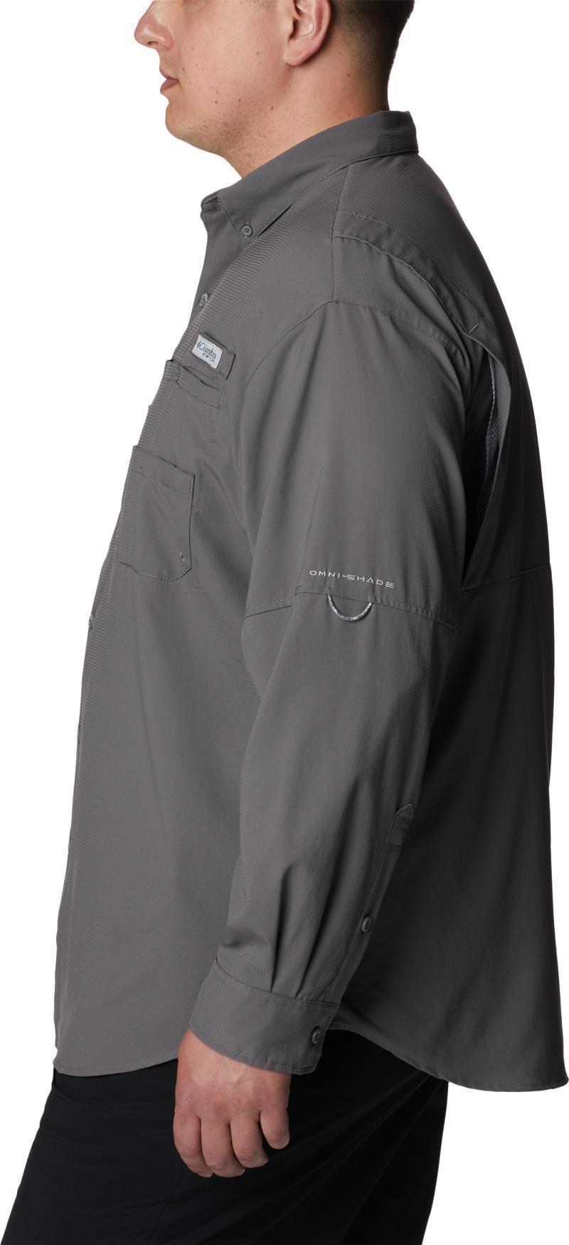 Tamiami II LS Shirt, Extended - Mens - city grey 1