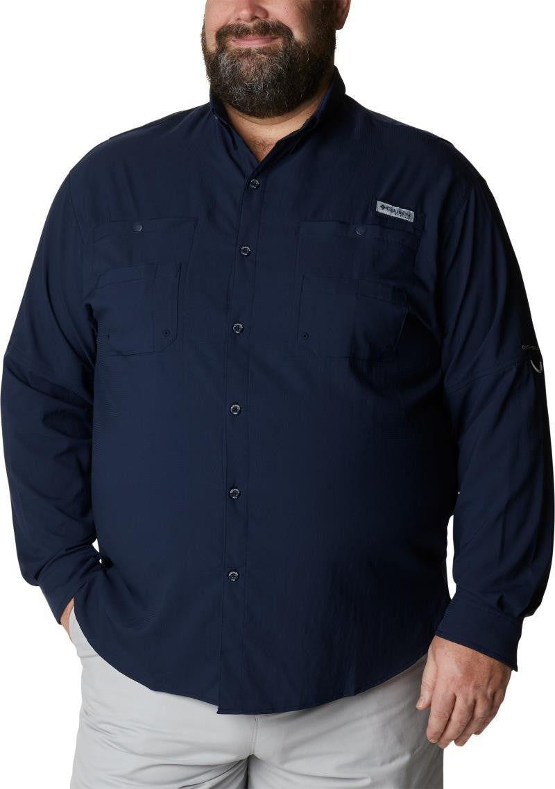 Tamiami II LS Shirt, Extended - Mens - collegiate navy 1