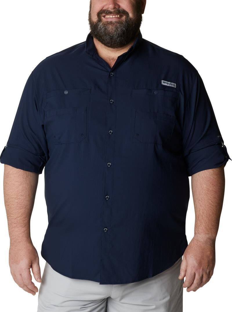 Tamiami II LS Shirt, Extended - Mens - collegiate navy 1
