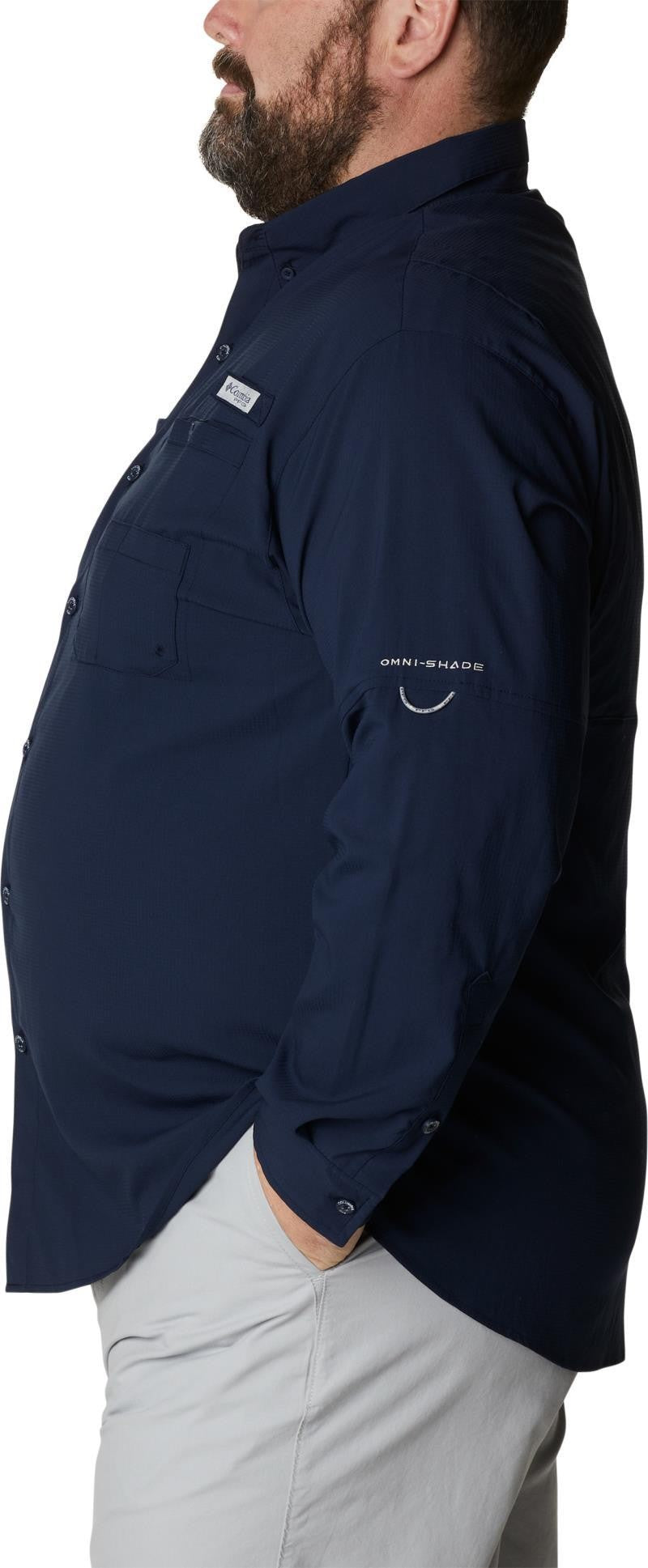 Tamiami II LS Shirt, Extended - Mens - collegiate navy 1