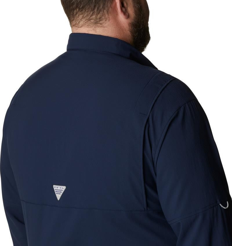 Tamiami II LS Shirt, Extended - Mens - collegiate navy 1
