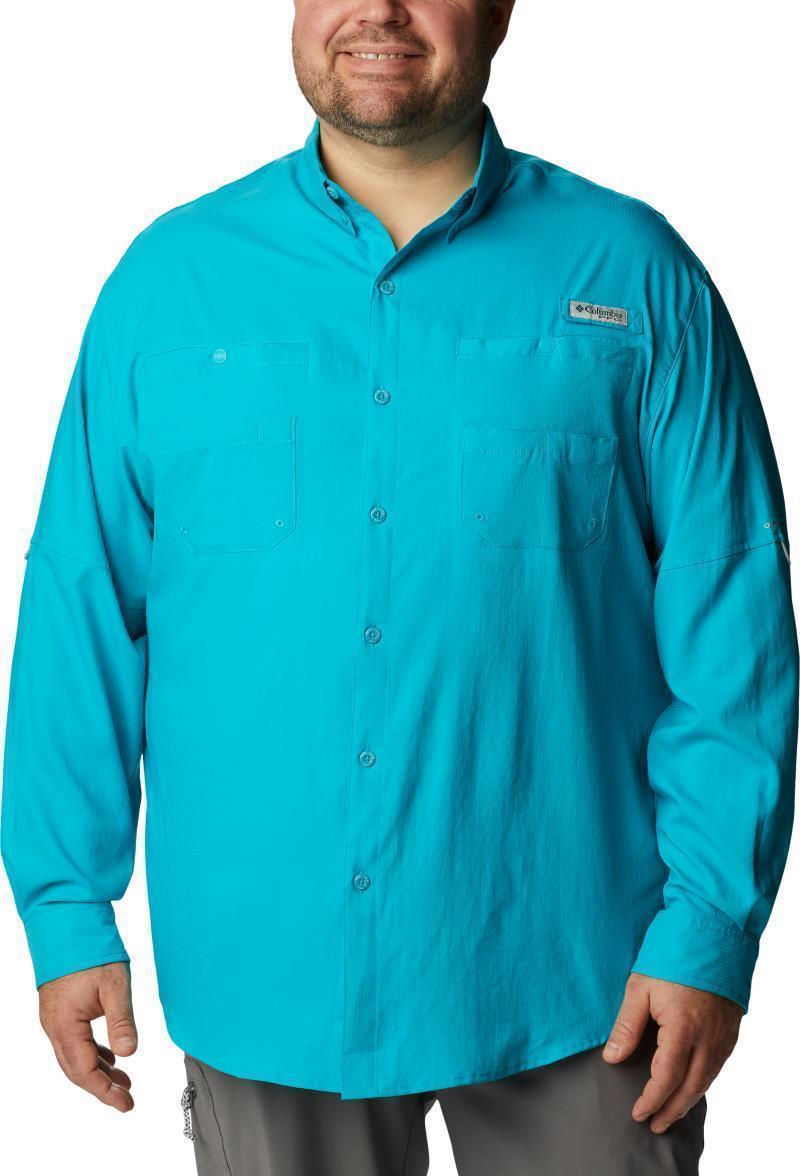 Tamiami II LS Shirt, Extended - Mens - ocean teal 1