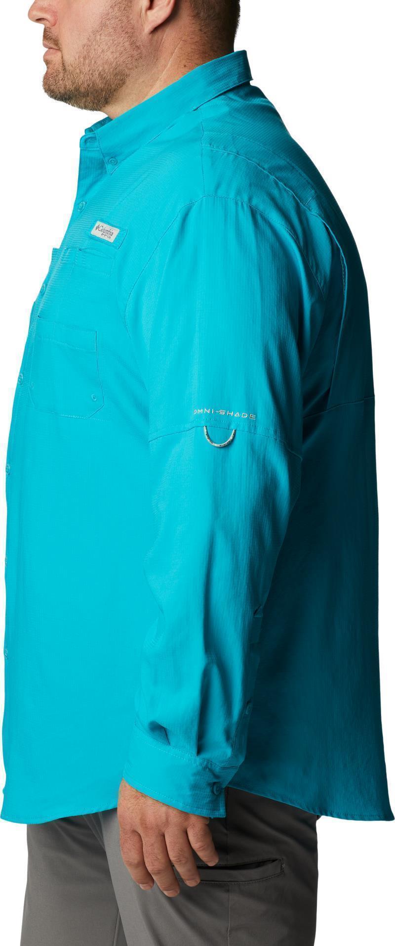 Tamiami II LS Shirt, Extended - Mens - ocean teal 1