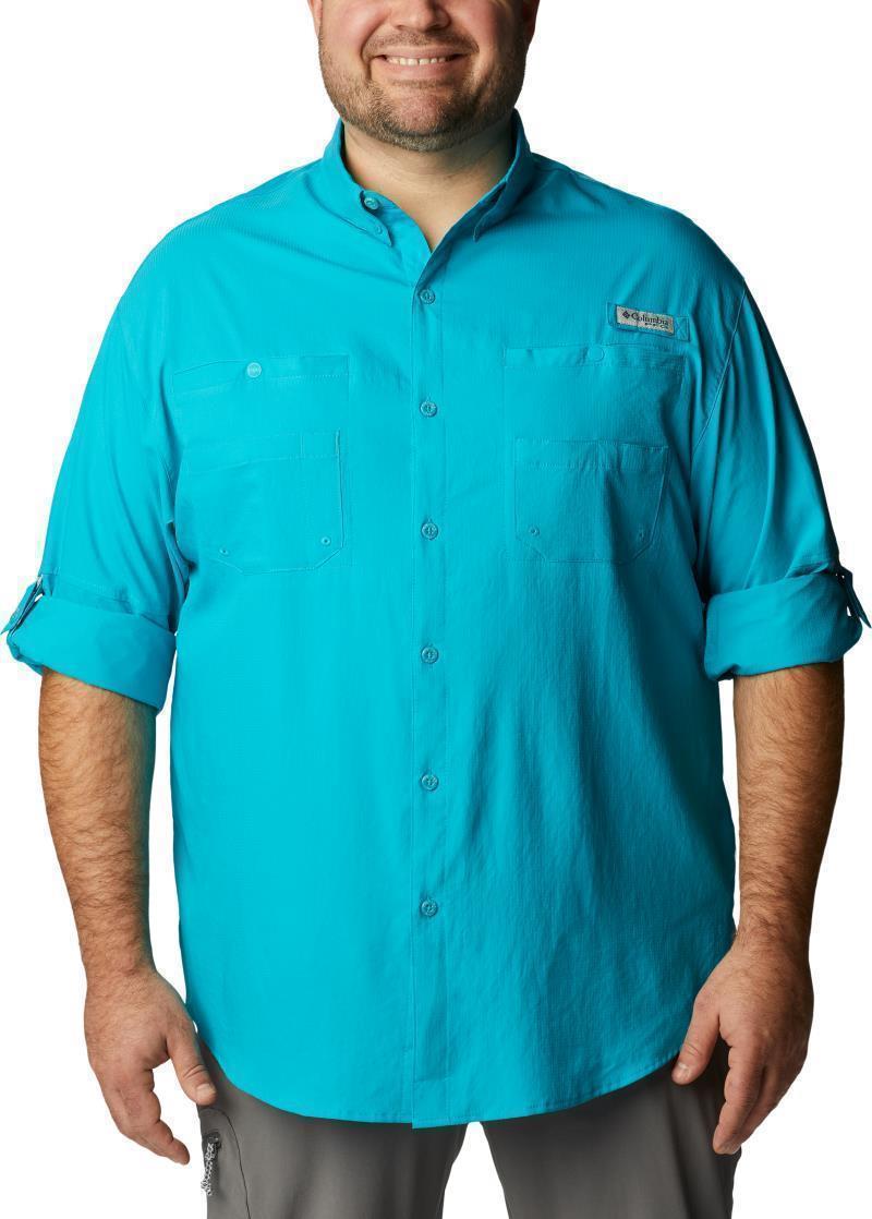 Tamiami II LS Shirt, Extended - Mens - ocean teal 1