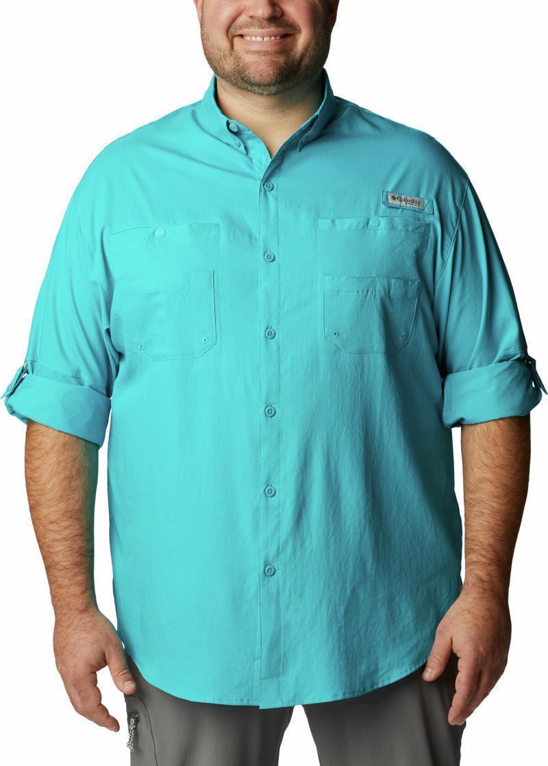 Tamiami II LS Shirt, Extended - Mens - ocean teal 1