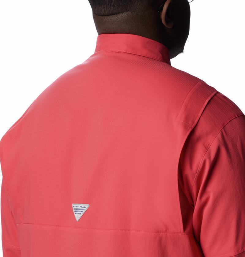 Tamiami II LS Shirt, Extended - Mens - sunset red 1