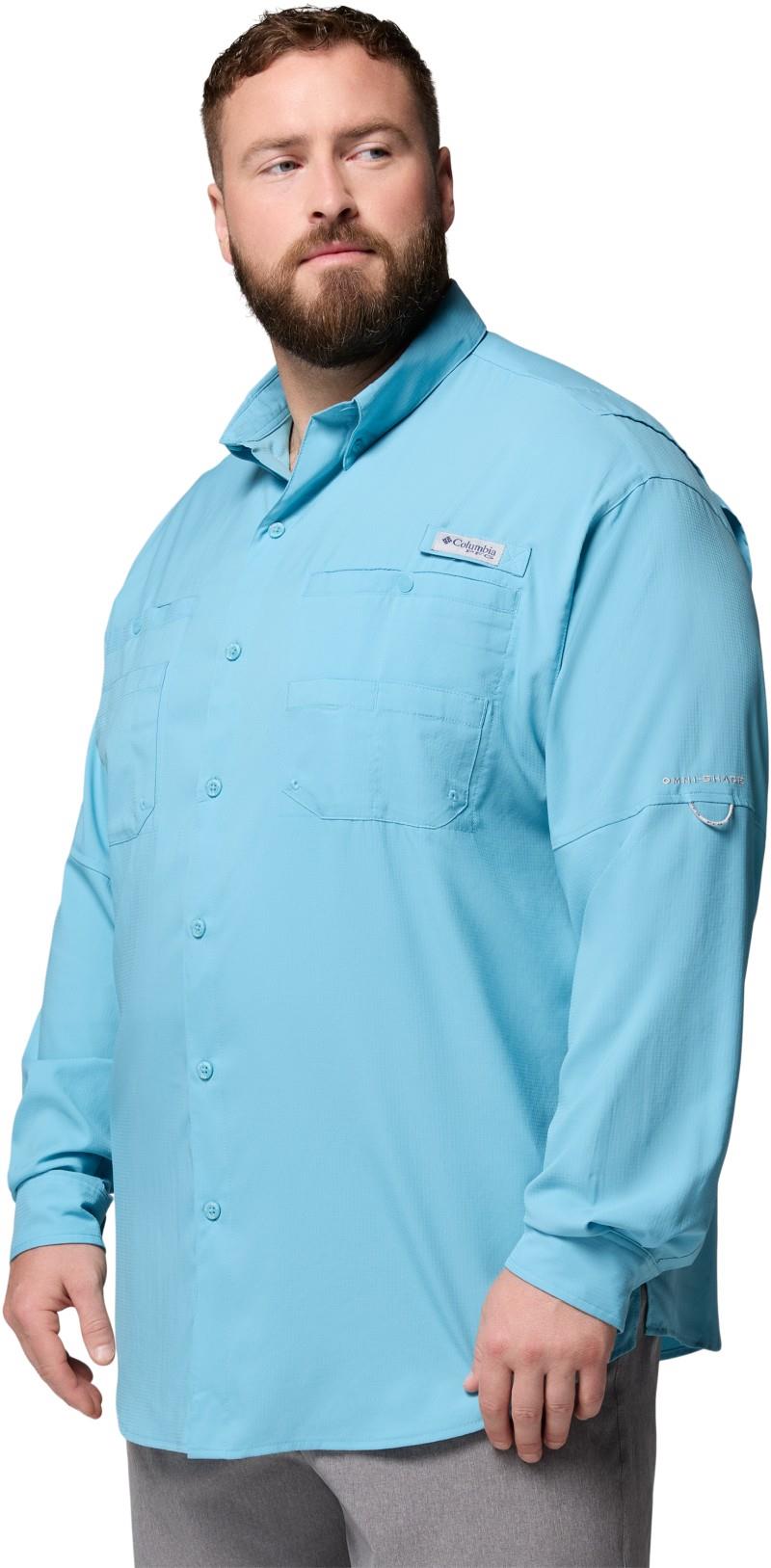 Tamiami II LS Shirt, Extended - Mens - vintage blue 1