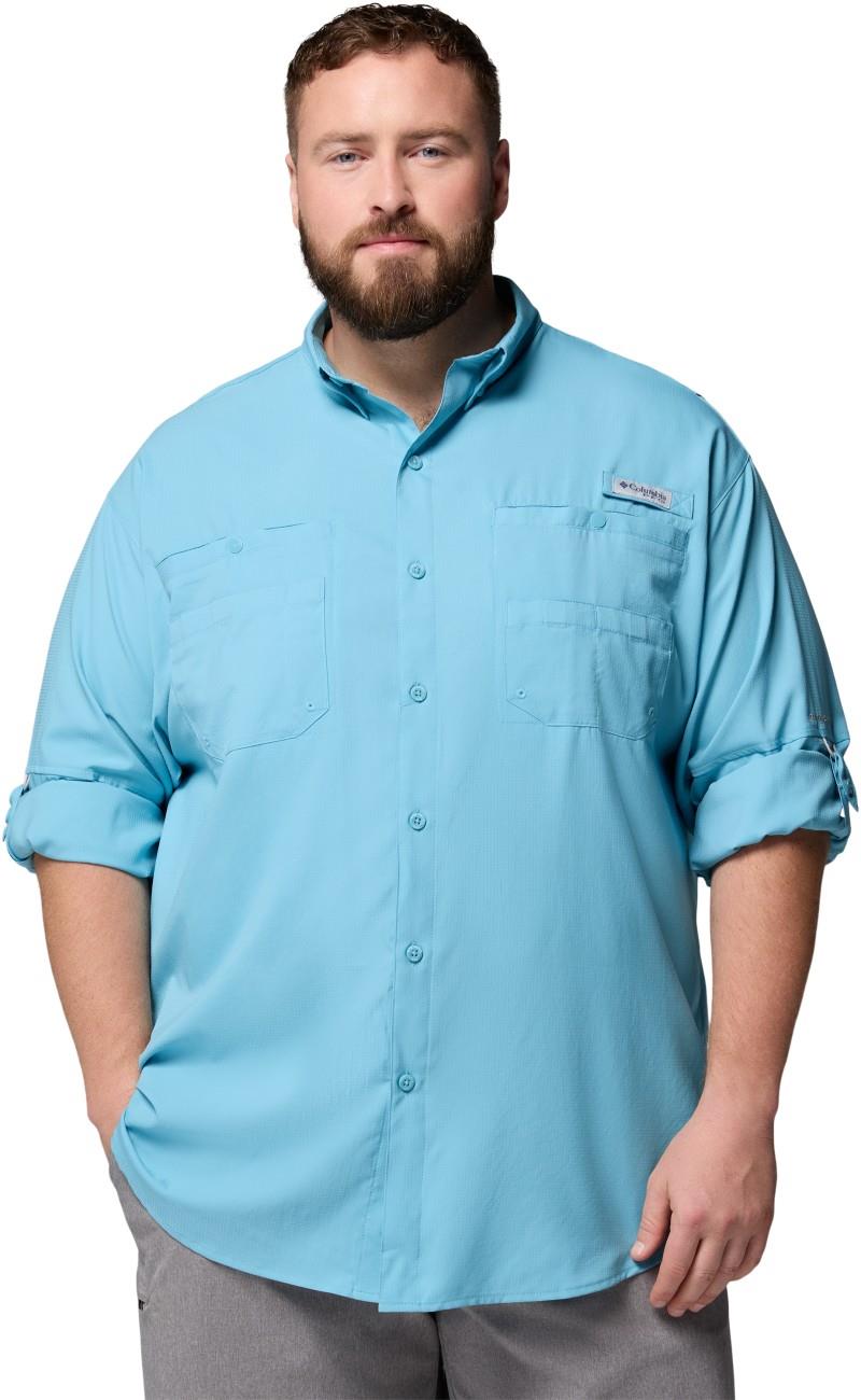 Tamiami II LS Shirt, Extended - Mens - vintage blue 1