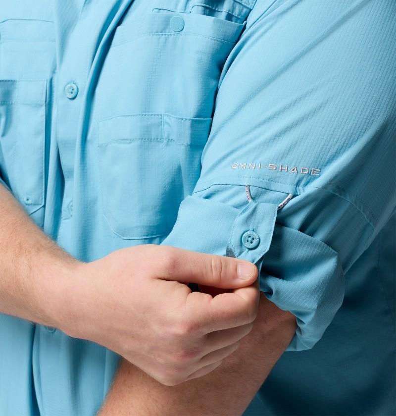 Tamiami II LS Shirt, Extended - Mens - vintage blue 1