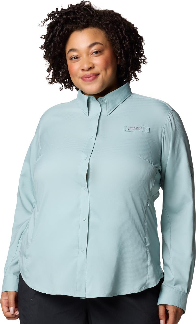 Tamiami II LS Shirt, Extended - Womens - Crushed Blue 1
