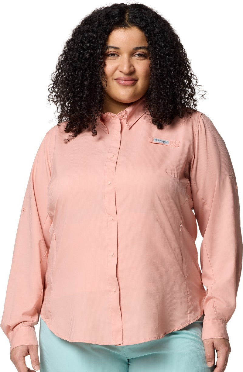 Tamiami II LS Shirt, Extended - Womens - faux pink 1