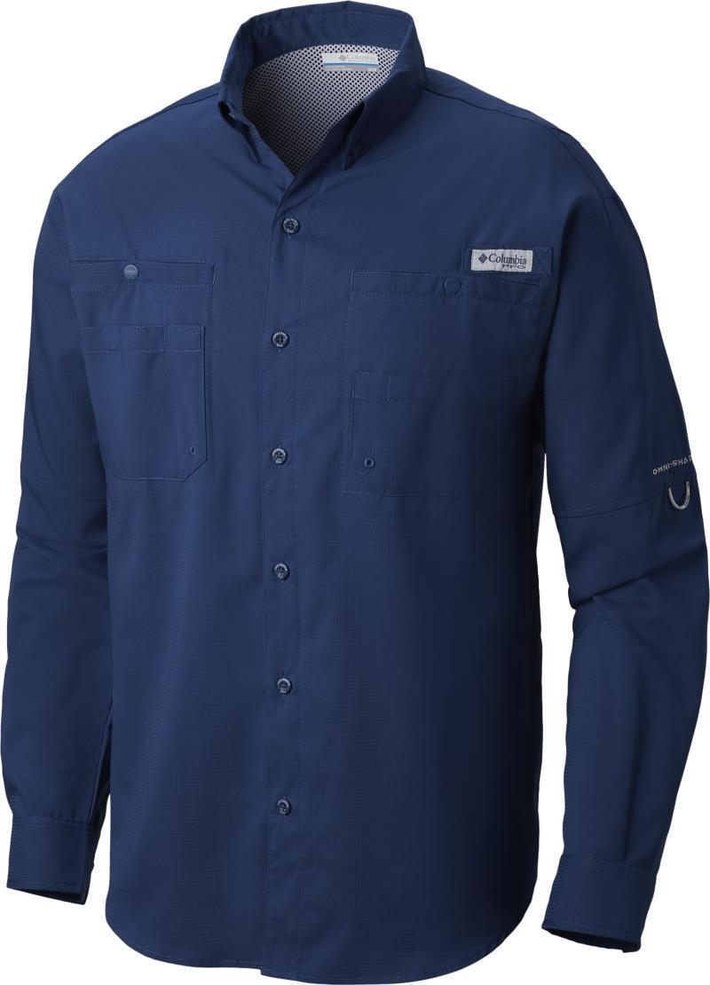 Tamiami II LS Shirt, Tall - Mens - Carbon 1