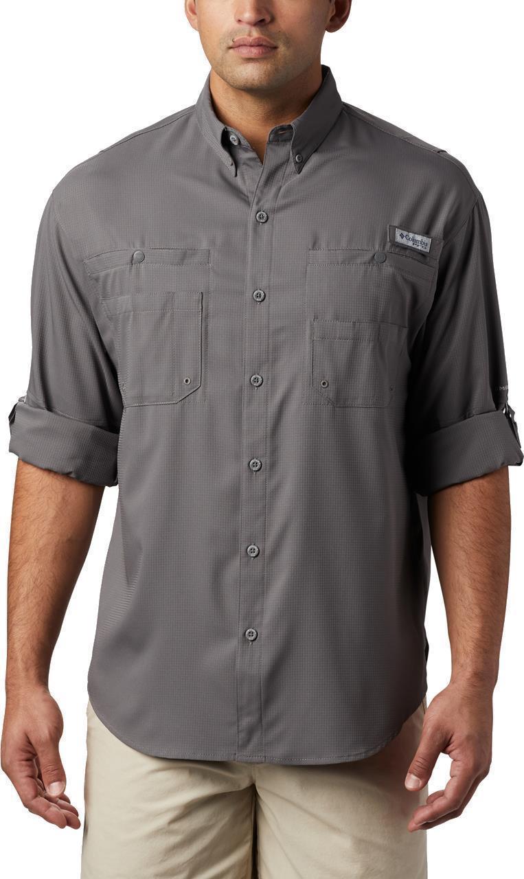 Tamiami II LS Shirt, Tall - Mens - City Grey 2