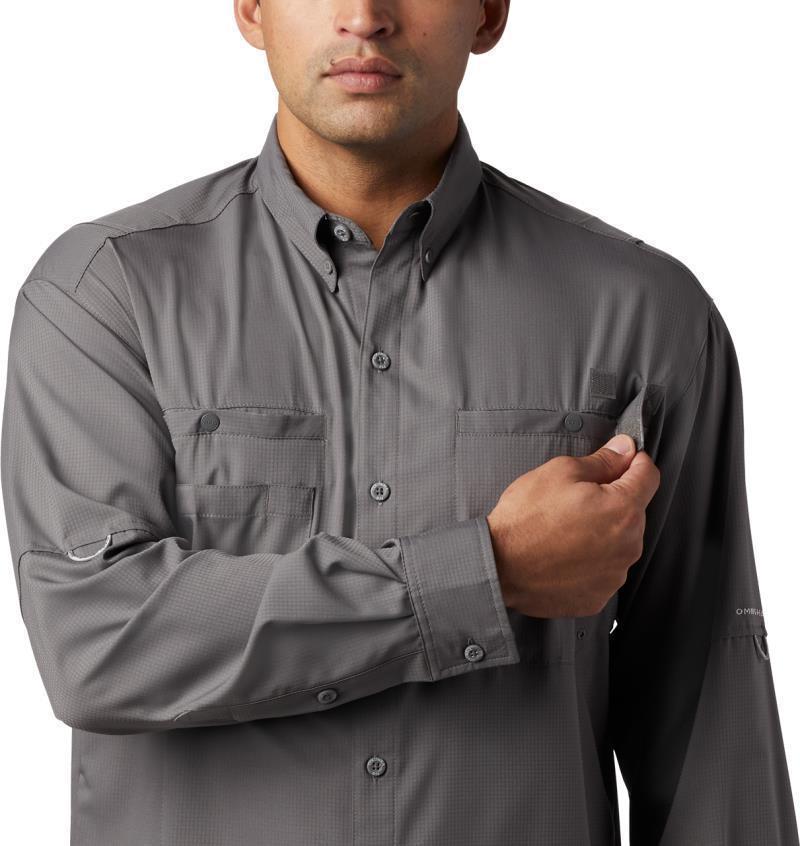 Tamiami II LS Shirt, Tall - Mens - City Grey 5