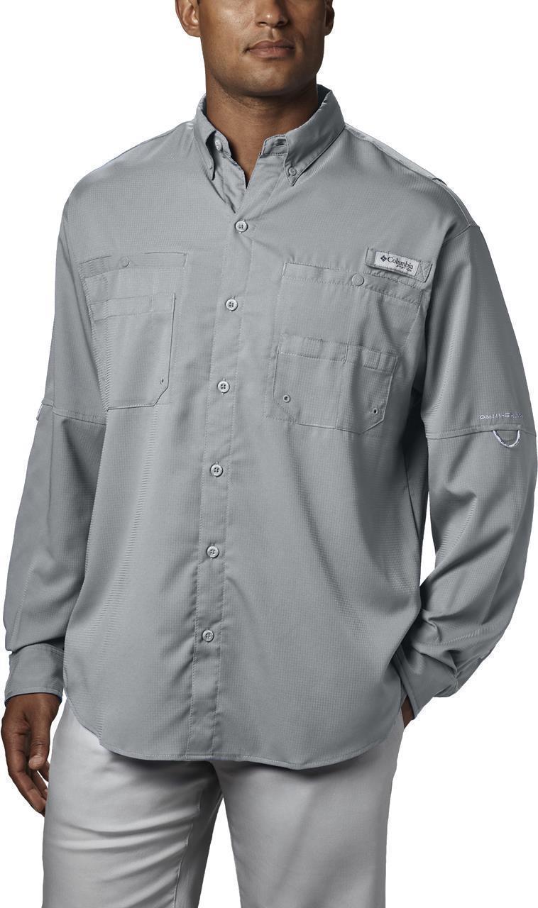 Tamiami II LS Shirt, Tall - Mens - Cool Grey 5
