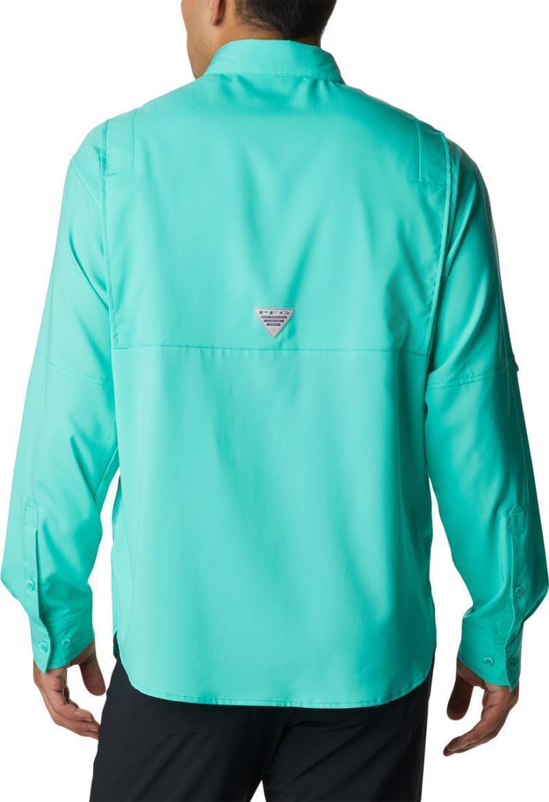 Tamiami II LS Shirt, Tall - Mens - Electric Turquoise 2