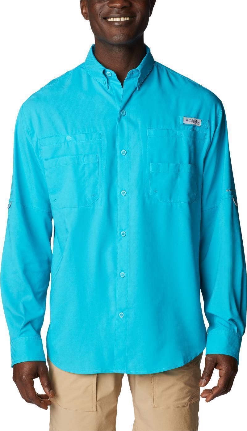Tamiami II LS Shirt, Tall - Mens - Ocean Teal 1