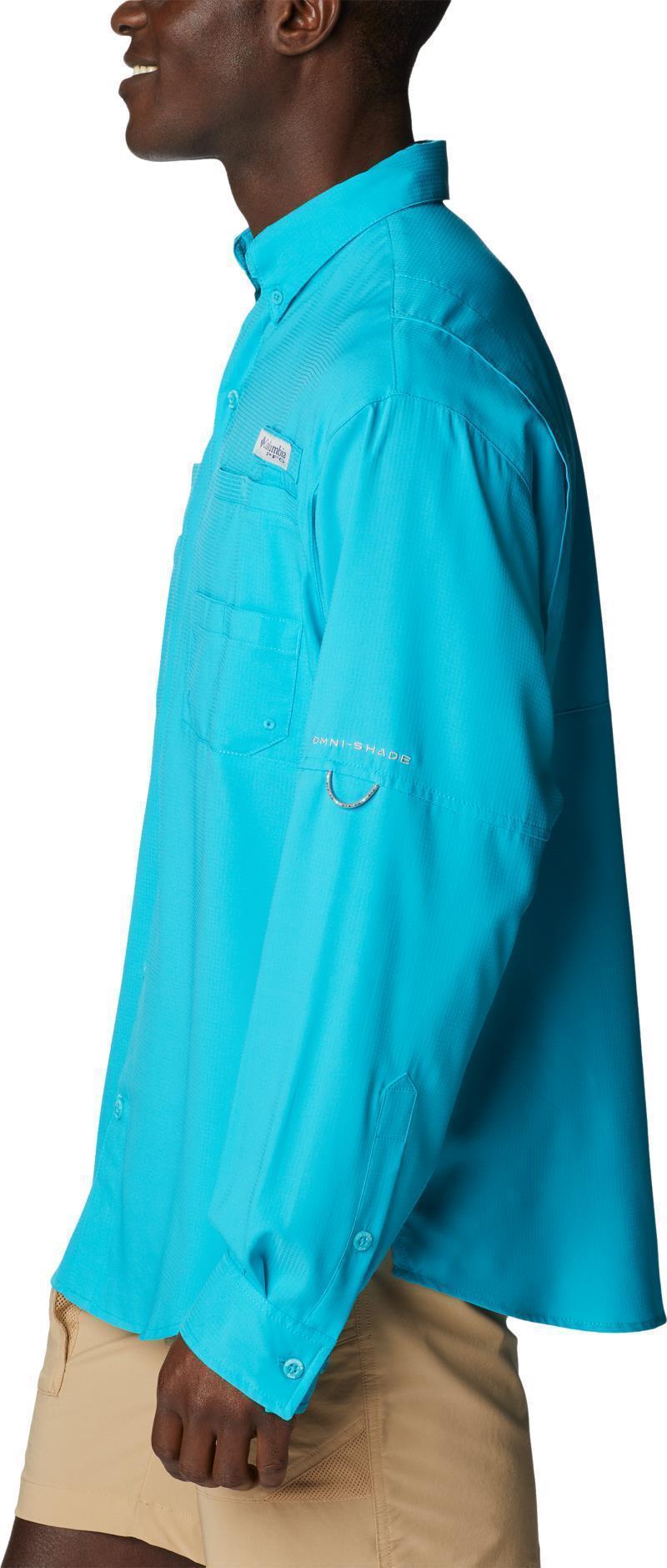 Tamiami II LS Shirt, Tall - Mens - Ocean Teal 3