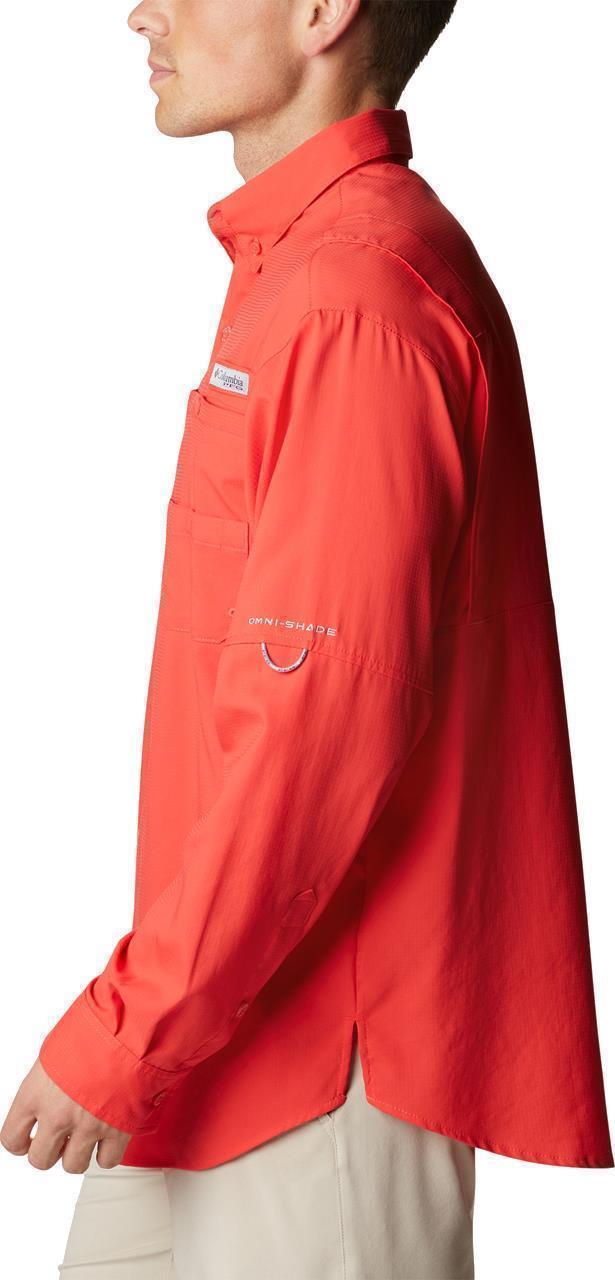 Tamiami II LS Shirt, Tall - Mens - Red Hibiscus 4
