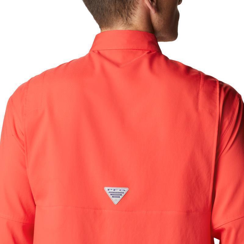 Tamiami II LS Shirt, Tall - Mens - Red Hibiscus 6