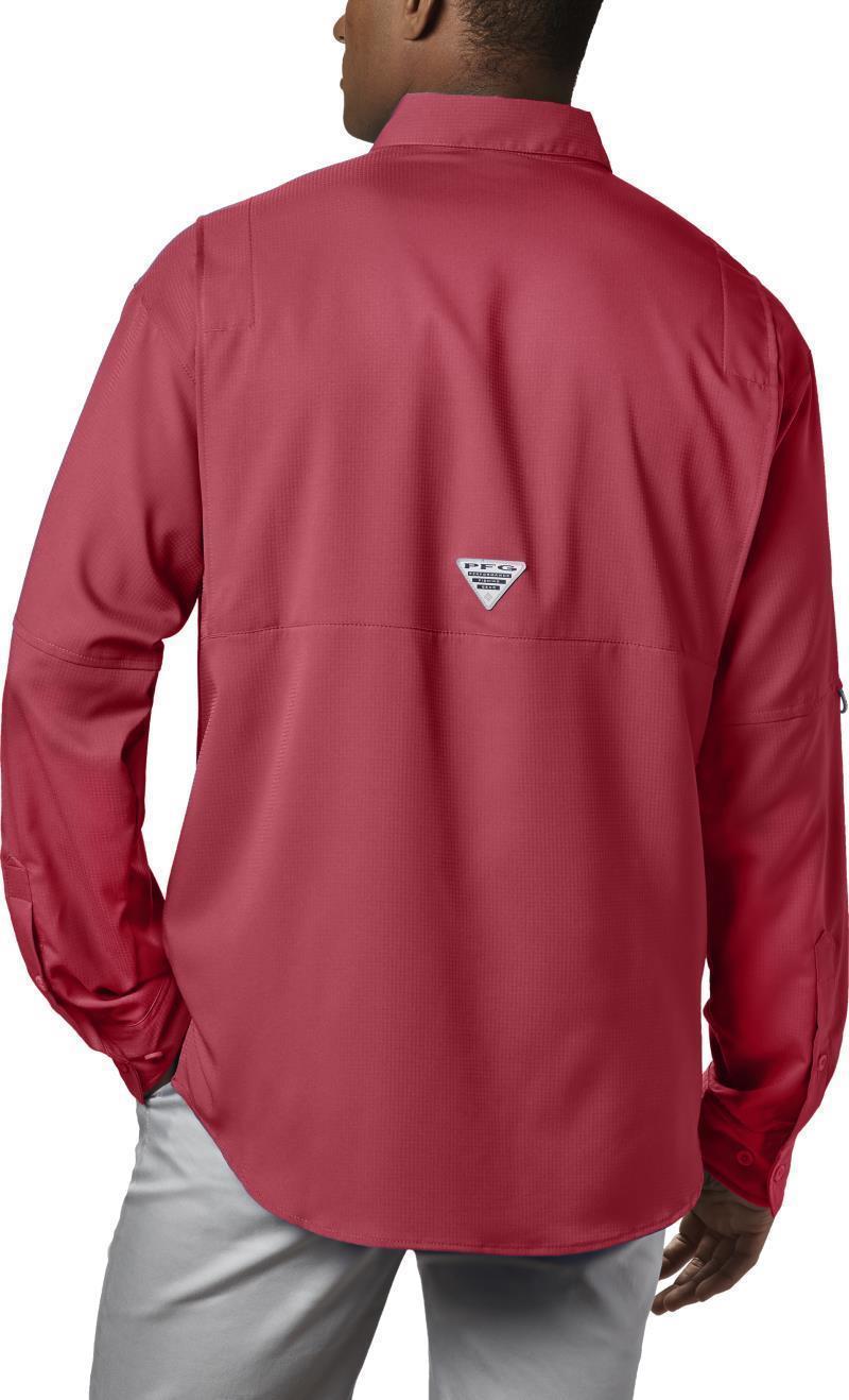 Tamiami II LS Shirt, Tall - Mens - Sunset Red 3