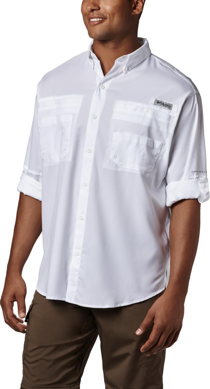Tamiami II LS Shirt - Mens - White 3