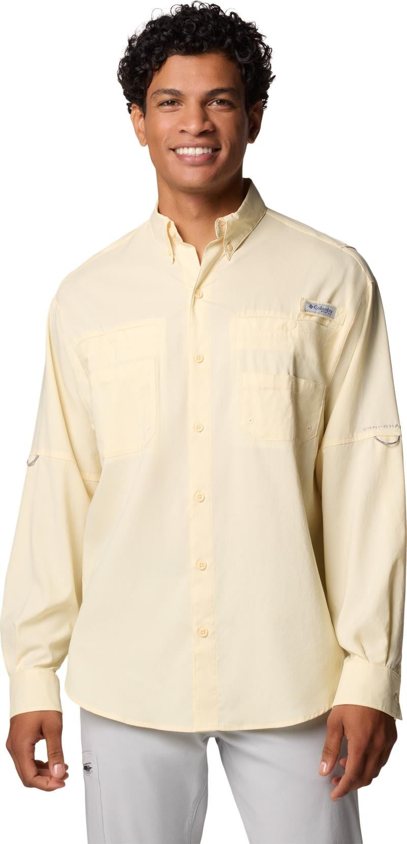Tamiami II LS Shirt - Mens - lemon wash 1
