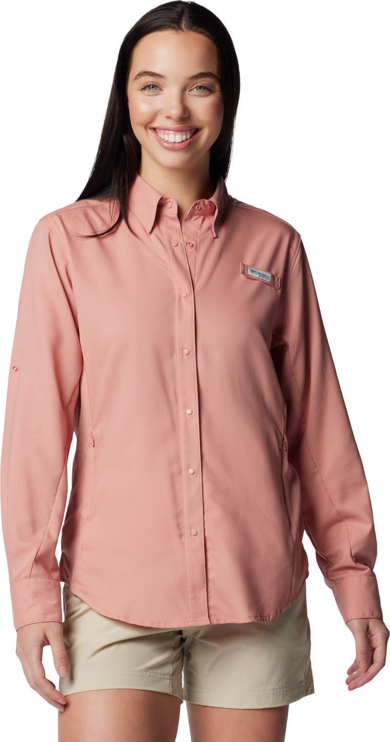 Tamiami II LS Shirt - Womens - Sandalwood Pink 1