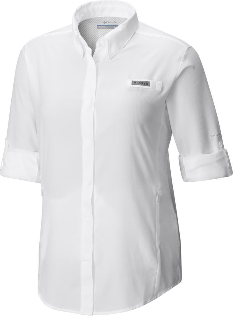 Tamiami II LS Shirt - Womens - White 1