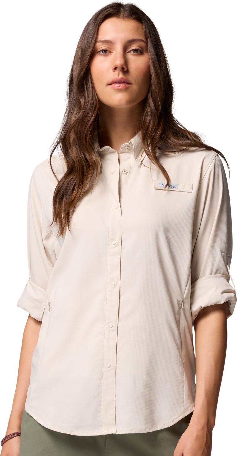 Tamiami II LS Shirt - Womens - dark stone 1