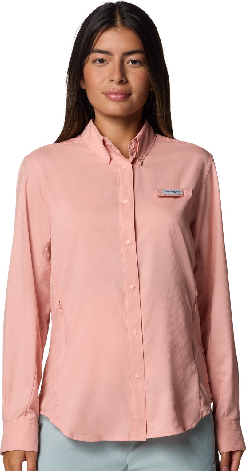 Tamiami II LS Shirt - Womens - faux pink 1