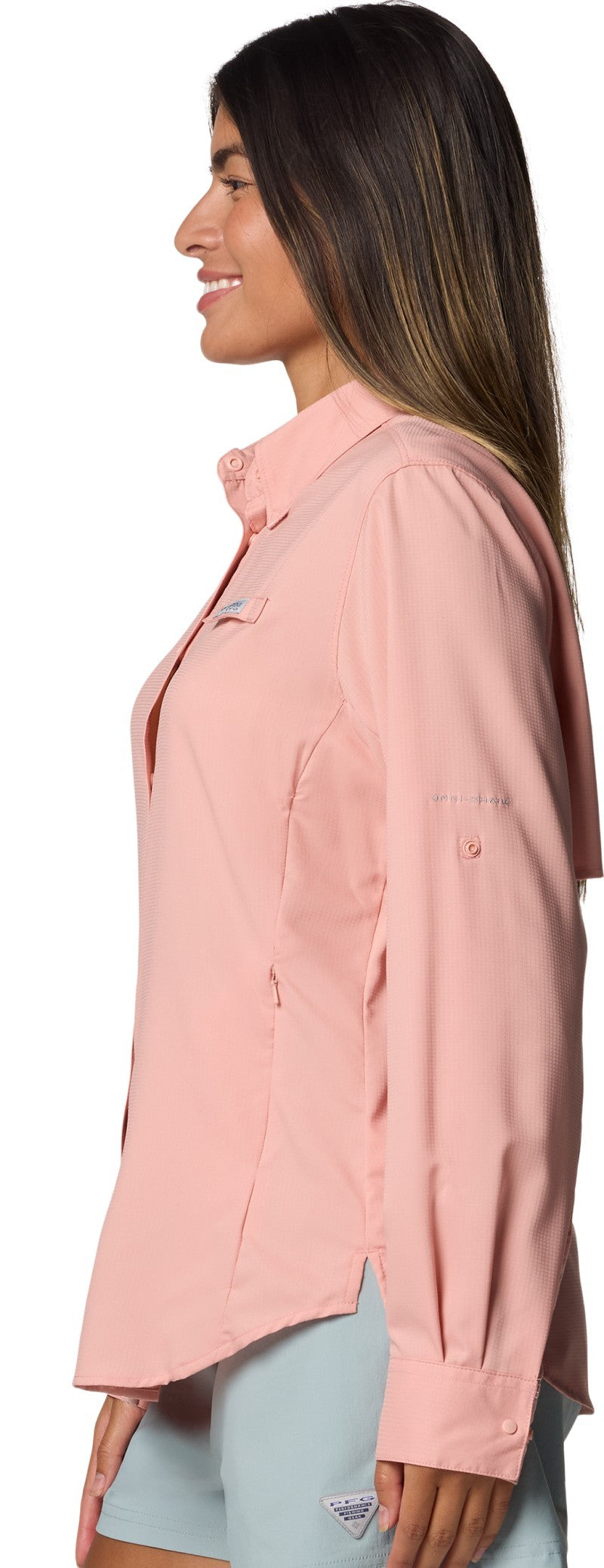 Tamiami II LS Shirt - Womens - faux pink 1