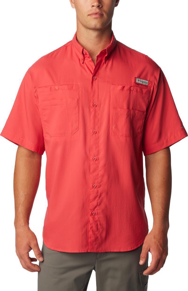 Tamiami II SS Shirt - Mens - Sunset Red 2