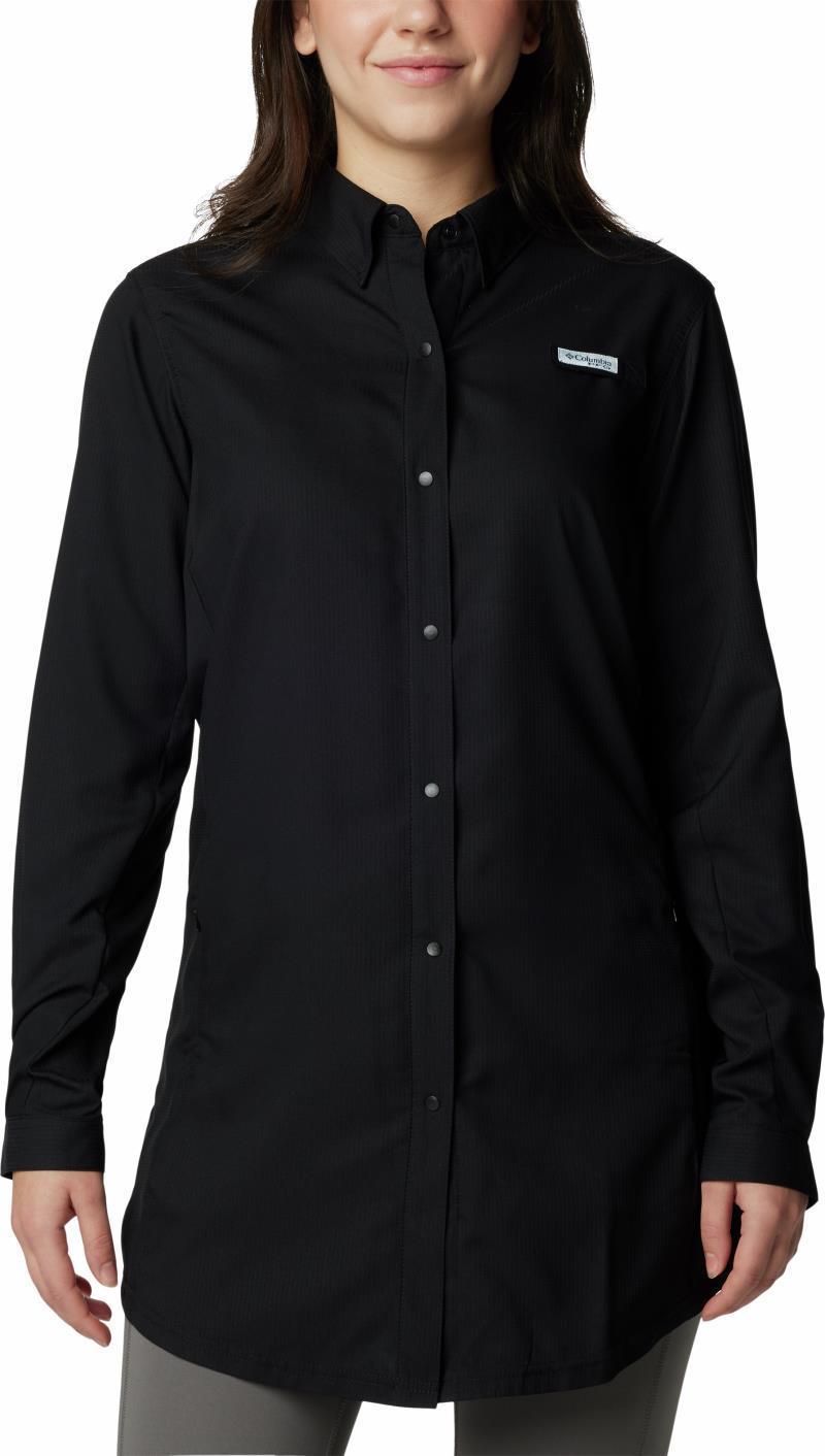Tamiami LS Tunic - Womens - Black 1