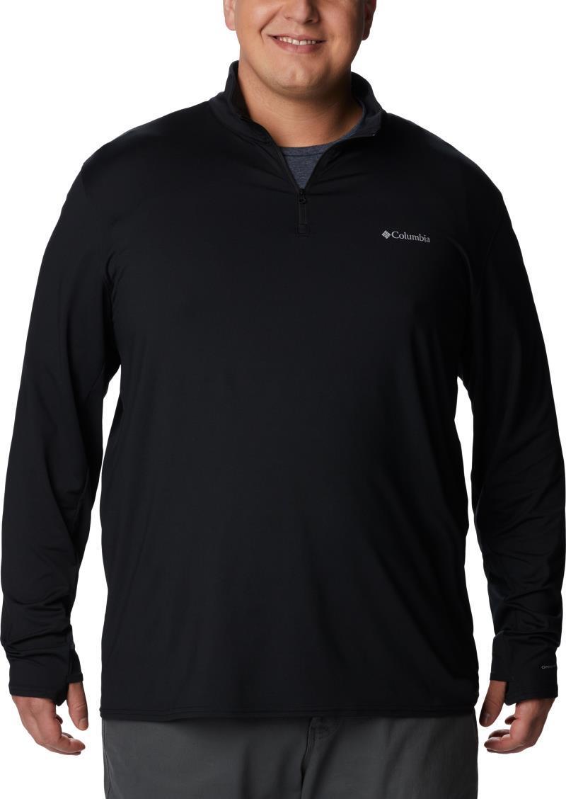 Tech Trail 1/4 Zip - Big - Mens - Black 1