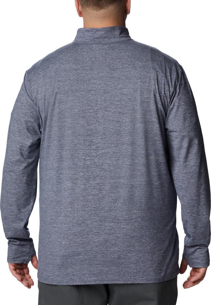 Tech Trail 1/4 Zip - Big - Mens - Collegiate Navy Heather 2