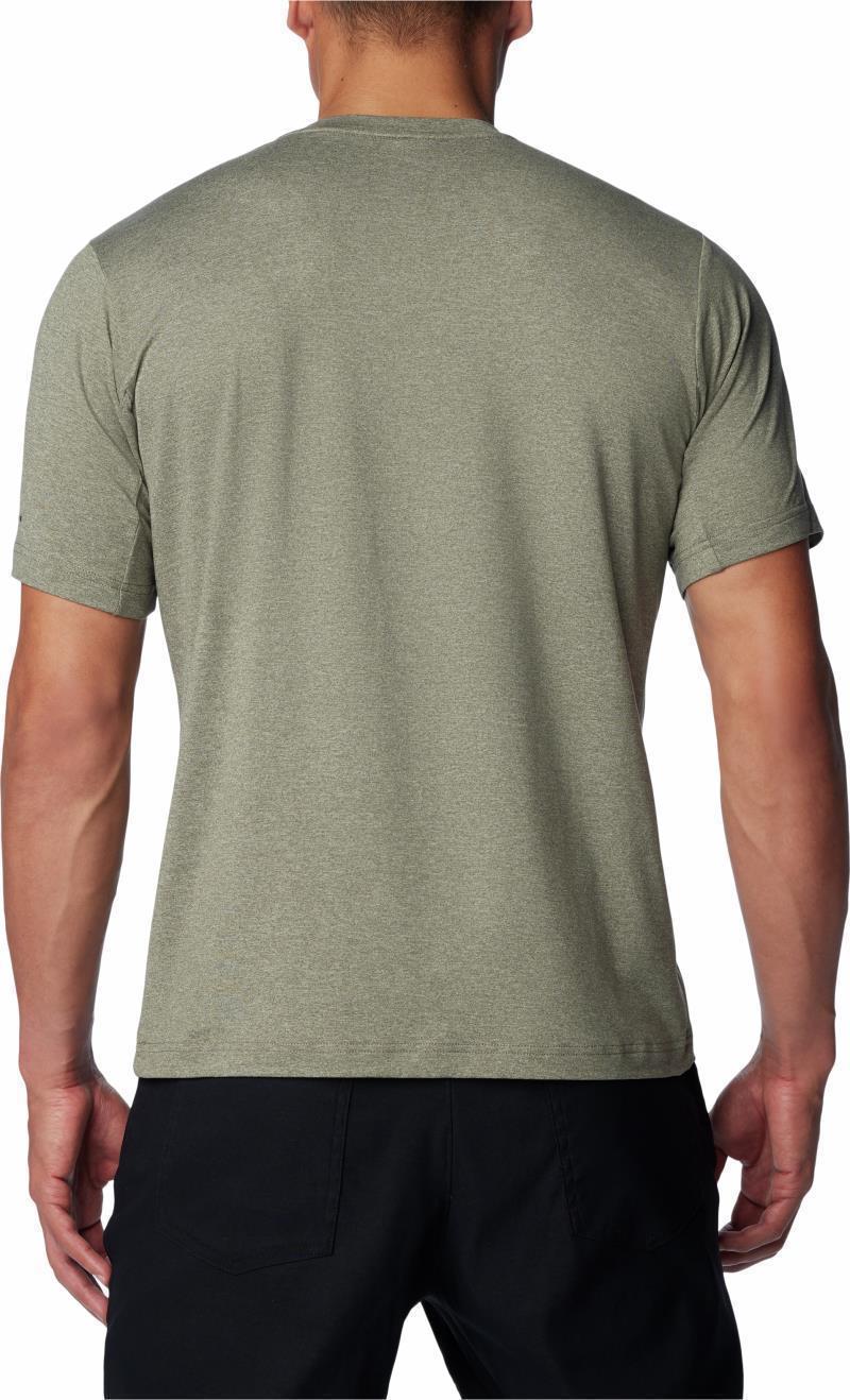 Tech Trail Crew Neck II, Tall - Mens - Stone Green Heather 2