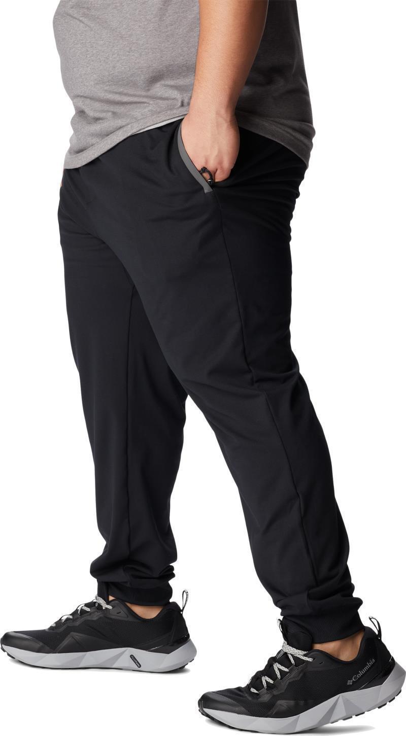 Tech Trail Knit Joggers, Reg - Big - Mens - black 1