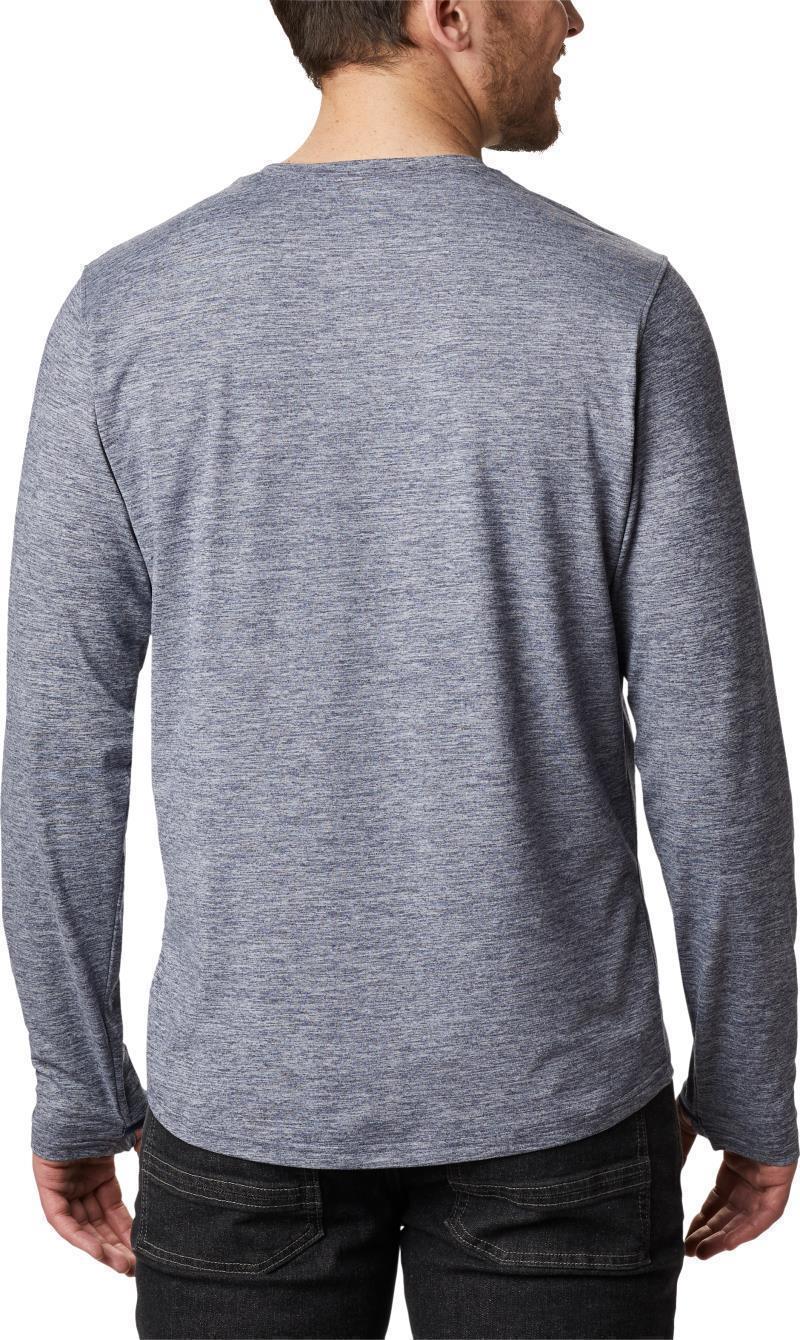Tech Trail LS Crew II - Mens - collegiate navy heather 1