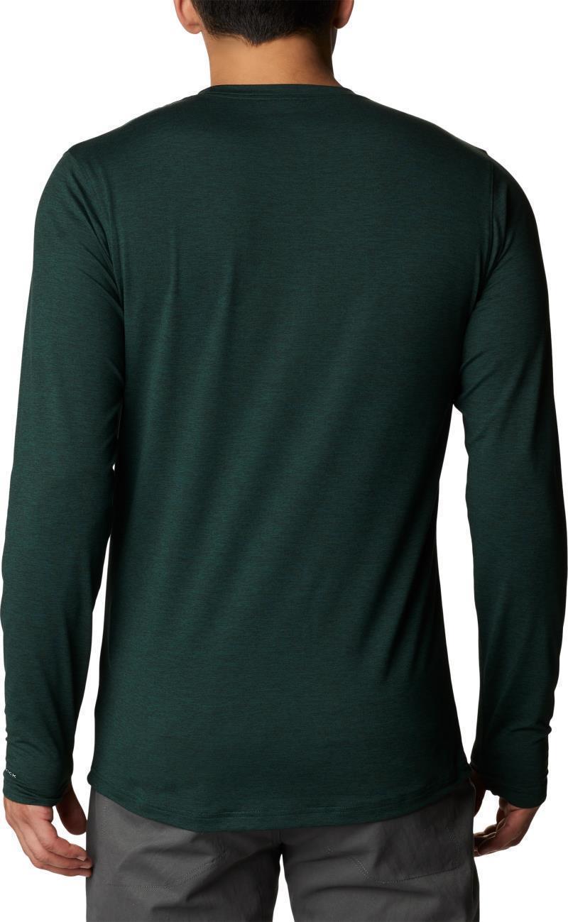 Tech Trail LS Crew II - Mens - spruce heather 1