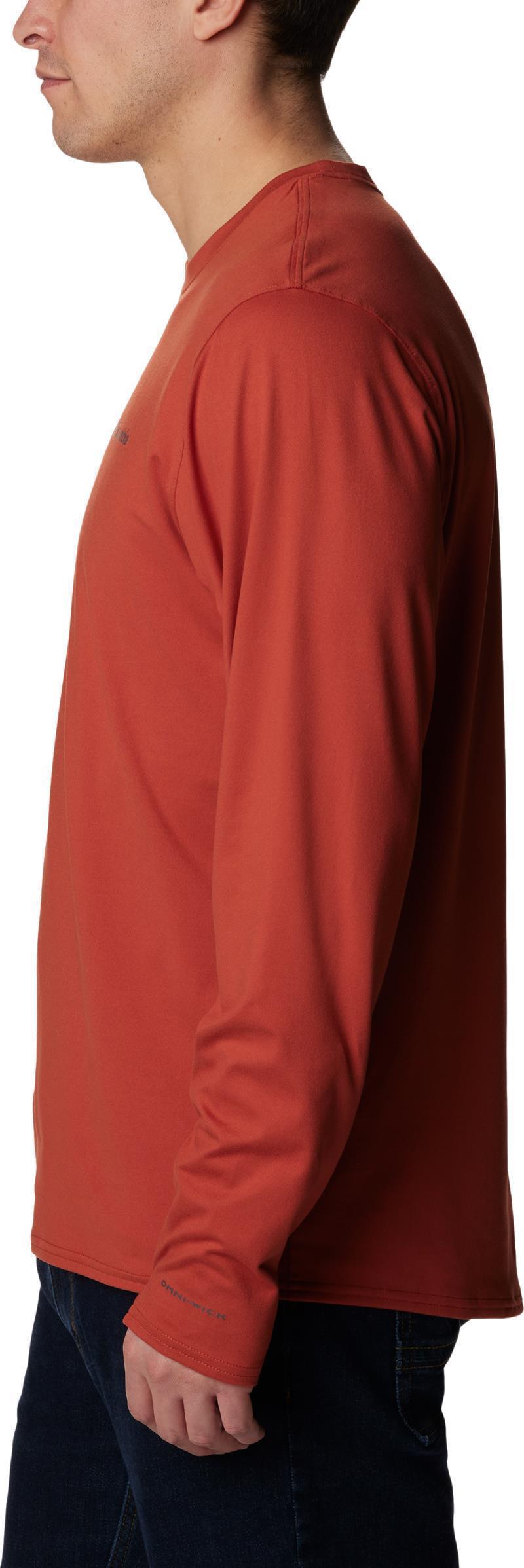 Tech Trail LS Crew II - Mens - warp red 1